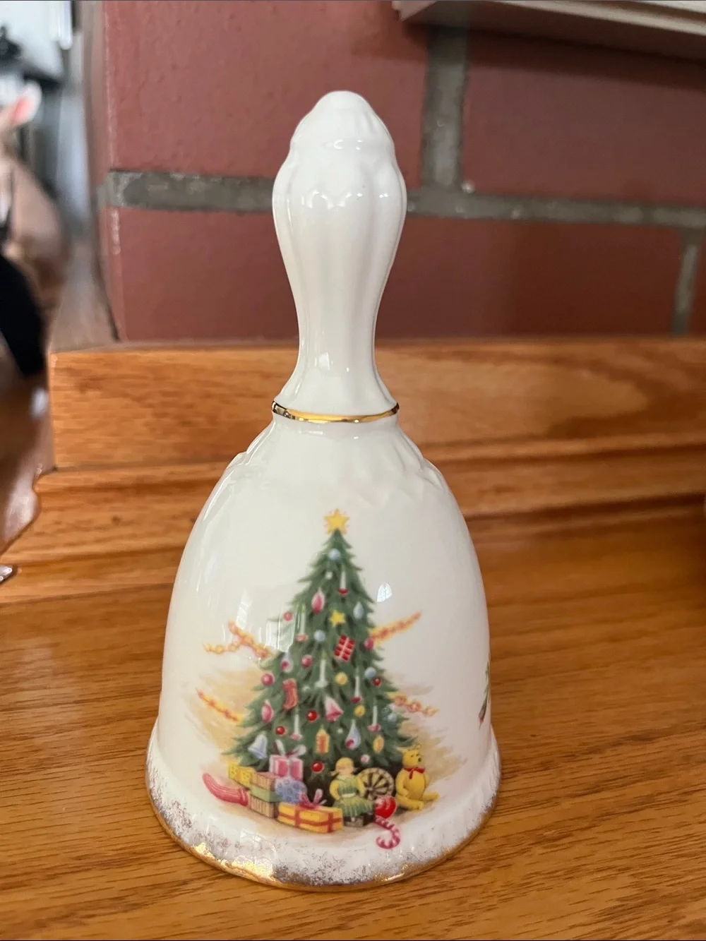Royal Albert Holiday Dinner Bell with Christmas Tree